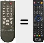 T&eacute;l&eacute;commande pour remplacer 3128 147 12241