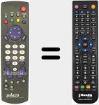 T&eacute;l&eacute;commande pour remplacer 3139 228 84701