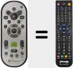 Télécommande pour remplacer 3139 238 07431