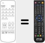 T&eacute;l&eacute;commande pour remplacer 37SYCE-5