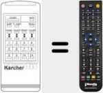 T&eacute;l&eacute;commande pour remplacer 4014