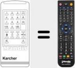 T&eacute;l&eacute;commande pour remplacer 4320