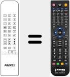 T&eacute;l&eacute;commande pour remplacer 5652 1350