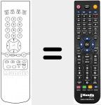 T&eacute;l&eacute;commande pour remplacer SM 1 VT