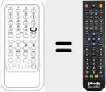 T&eacute;l&eacute;commande pour remplacer VTS 99 / 30