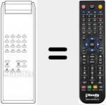 T&eacute;l&eacute;commande pour remplacer 701308078