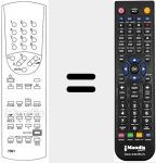 T&eacute;l&eacute;commande pour remplacer 7301