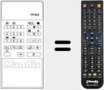 T&eacute;l&eacute;commande pour remplacer 754354