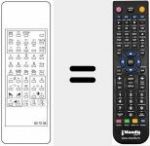 Télécommande pour remplacer 807208