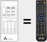 Télécommande pour remplacer 939P-08906