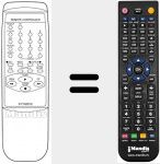 T&eacute;l&eacute;commande pour remplacer 97P1R2BT02
