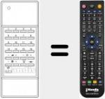 T&eacute;l&eacute;commande pour remplacer A506810