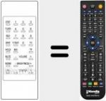 T&eacute;l&eacute;commande pour remplacer A512230