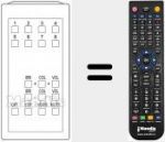 T&eacute;l&eacute;commande pour remplacer A508230