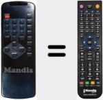 T&eacute;l&eacute;commande pour remplacer F SAT 6B