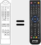 T&eacute;l&eacute;commande pour remplacer BBD 901-D2 MAC