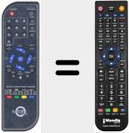 T&eacute;l&eacute;commande pour remplacer BH-6011A(2)