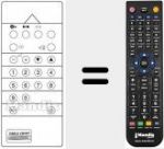 Télécommande pour remplacer CABLE CRYPT