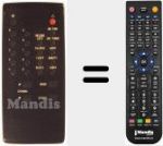 T&eacute;l&eacute;commande pour remplacer CARAT