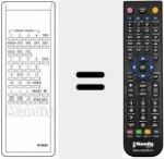 T&eacute;l&eacute;commande pour remplacer 04858