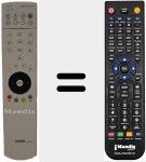 Télécommande pour remplacer CONTROL 350 DVD (87000062)