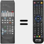 T&eacute;l&eacute;commande pour remplacer CR 169