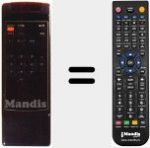 T&eacute;l&eacute;commande pour remplacer CSR 10