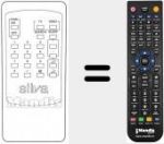 T&eacute;l&eacute;commande pour remplacer CTV 1444 RC