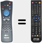 Télécommande pour remplacer D-BOX