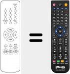 T&eacute;l&eacute;commande pour remplacer DAEW48B2128A02