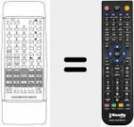 T&eacute;l&eacute;commande pour remplacer DIGICOMPUTER 58 KEYS