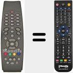 Télécommande pour remplacer DIPRO