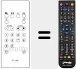 Télécommande pour remplacer DT 1000