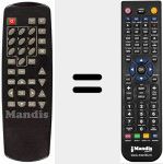 T&eacute;l&eacute;commande pour remplacer F1-C1