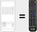 T&eacute;l&eacute;commande pour remplacer FB 40