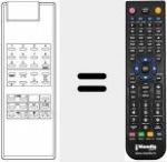 Télécommande pour remplacer 5652 08 71