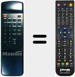 T&eacute;l&eacute;commande pour remplacer F SAT 4