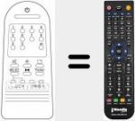 T&eacute;l&eacute;commande pour remplacer IR 3500