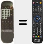 T&eacute;l&eacute;commande pour remplacer HUTH 350