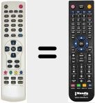 T&eacute;l&eacute;commande pour remplacer HVP-10