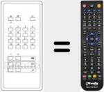 T&eacute;l&eacute;commande pour remplacer IR 16