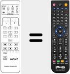 Télécommande pour remplacer IMC 10 T