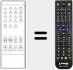 T&eacute;l&eacute;commande pour remplacer INFRARED 1030 S