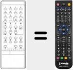 T&eacute;l&eacute;commande pour remplacer IR 2030 M