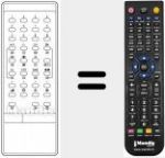 T&eacute;l&eacute;commande pour remplacer IR 2060 M