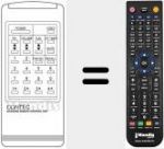 Télécommande pour remplacer INFRARED REMOTE CONT