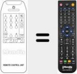 T&eacute;l&eacute;commande pour remplacer IR 2002