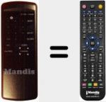 T&eacute;l&eacute;commande pour remplacer IR 70