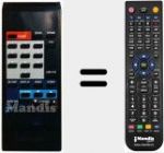 T&eacute;l&eacute;commande pour remplacer J 9902