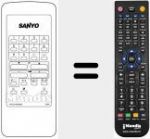 T&eacute;l&eacute;commande pour remplacer JXRA